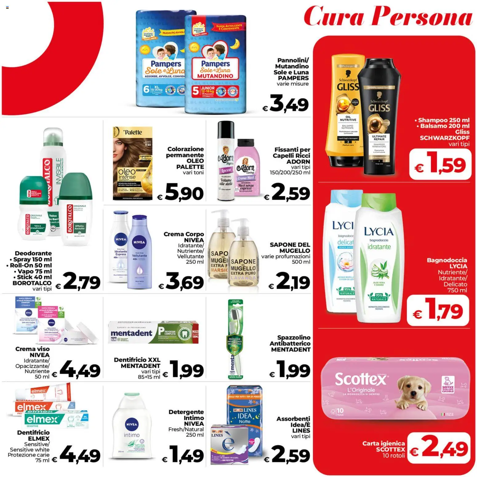 Volantino COOP del 23/10/2026 | Pagina: 21 | Prodotti: Balsamo, Crema, Crema viso, Intimo