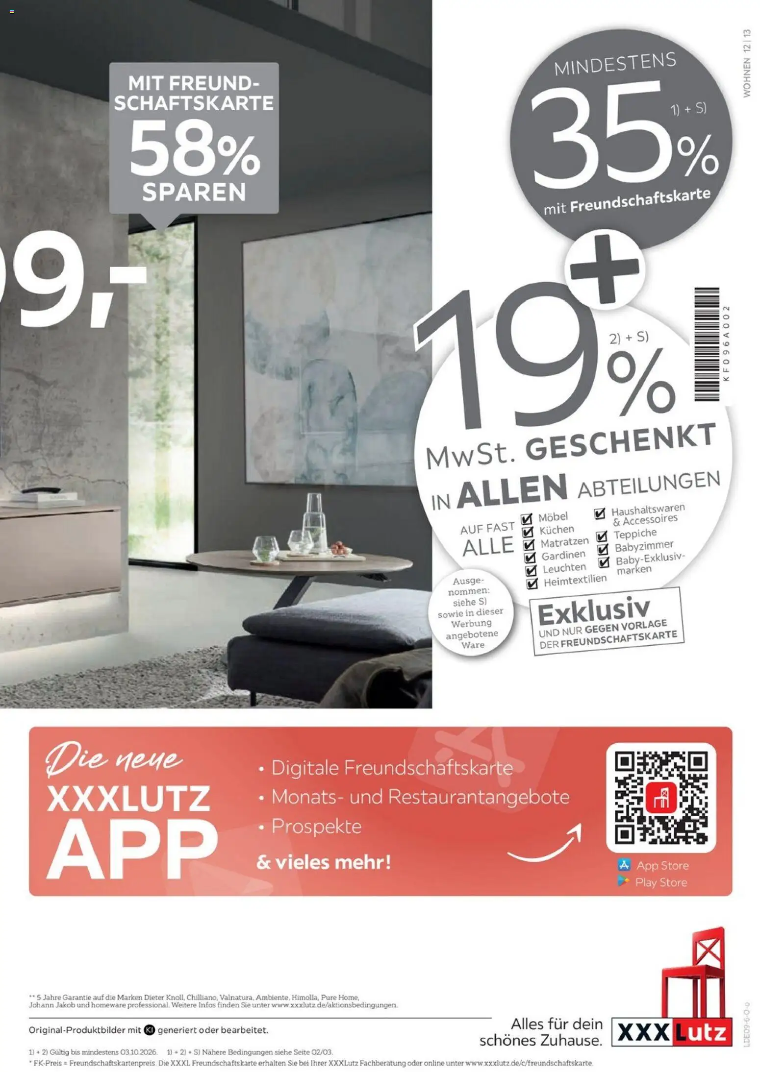 XXXLutz Last-Minute-Preis – gültig ab 19.09.2026 | Seite: 13 | Produkte: Kuchen