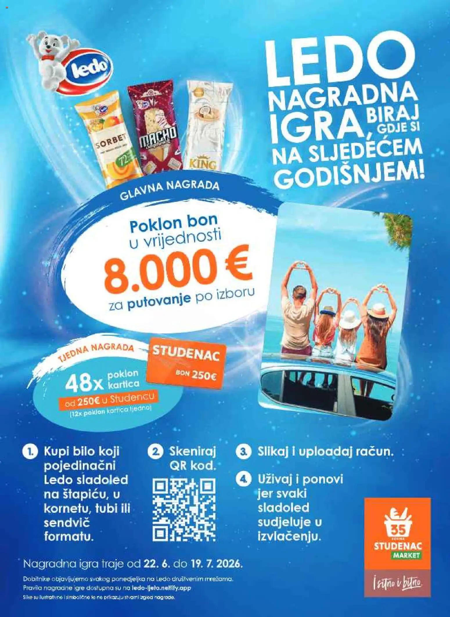 Studenac katalog | vrijedi od 01.07.2026 | Stranica: 13 | Proizvodi: Ledo, Sladoled, Igra