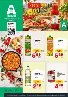 Ofertele Annabella valabile de la 08.10.2026 | Pagină: 8 | Produse: Pastă de tomate, Oțet, Piersici, Sos