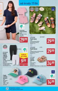 Náhled letáku Aldi Polsko leták - Ostatnie sztuki w wybranych sklepach od 17.06.2026 | Strana: 6 | Produkty: Sandály, Stitch
