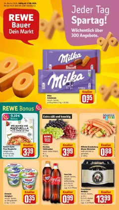 Rewe Prospekt Steinberg ab 17.08.2026 gültig