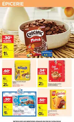 Carrefour - Prévisualisation de Carrefour catalogue valide à partir de 20/10/2026 | Page: 47 | Produits: Poudre, Pâte à tartiner, Pâte, Céréales