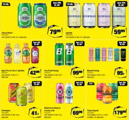 Calle - Gul Grænsepris gyldig fra 29.04.2026 | Side: 8 | Produkter: Blush, Squash, Faxe Kondi, Tuborg Squash