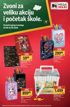 Mega Maxi katalog - pregled Mega Maxi kataloga - važi od 03.09.2026