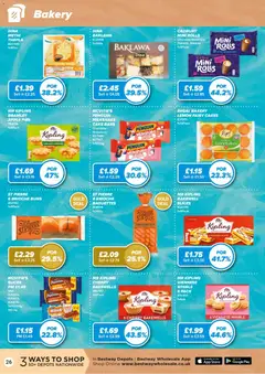 Preview of Bestway - The Big Deals Brochure valid from 17/07/2026 | Page: 26 | Products: Milkshake, Chocolate, Cake, Raspberry