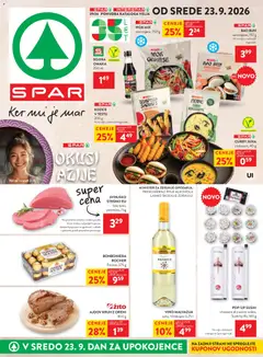 Spar katalog akcije – veljaven od 23.09.2026
