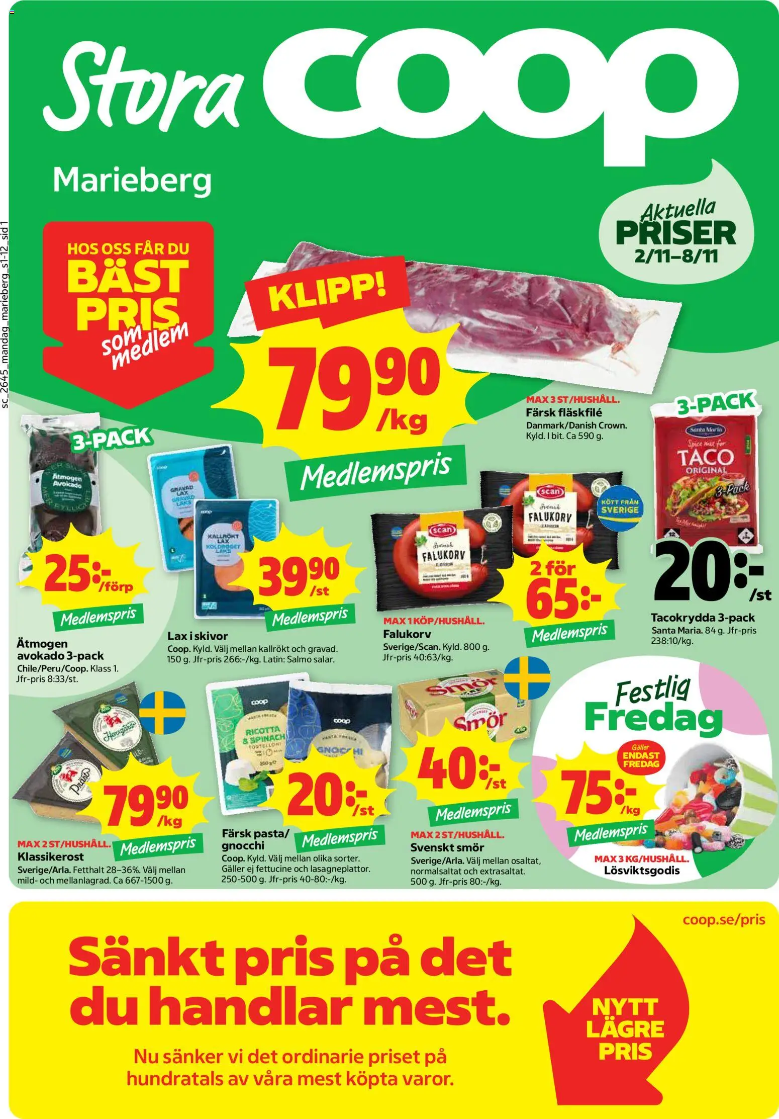 Coop Forum reklamblad aktuell från 02/11/2026 | Sida: 1