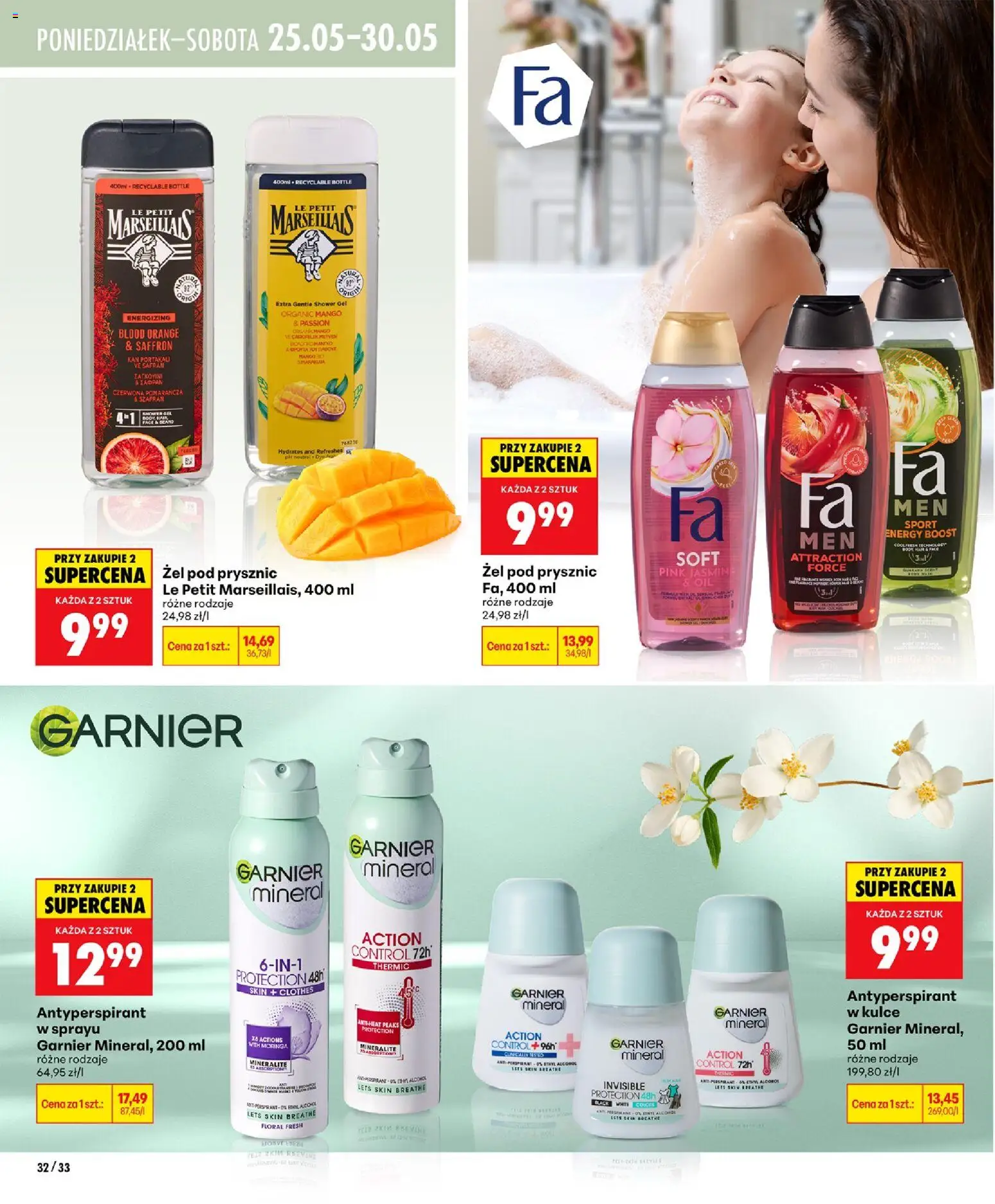 Biedronka Polsko leták - Mamy piękne strony od 21.05.2026 | Strana: 32 | Produkty: Antiperspirant, Mango, Šafrán