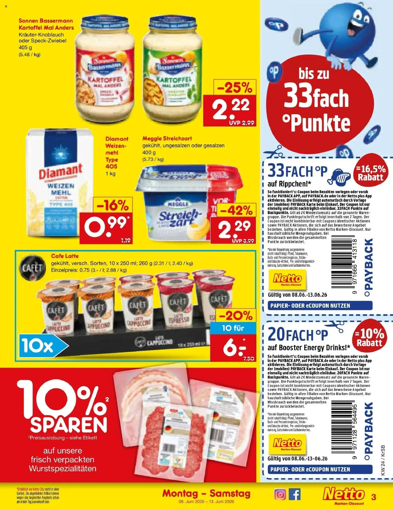 Netto Marken-Discount Prospekt Jüchen – gültig ab 08.06.2026 | Seite: 5 | Produkte: Mehl, Energy