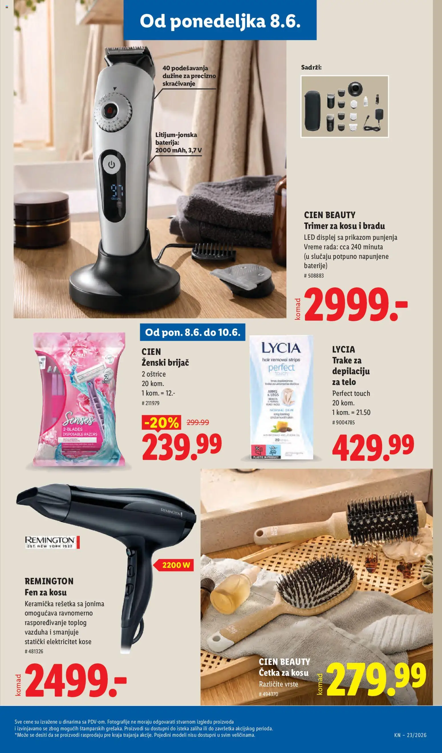 Lidl katalog - važi od 04.06.2026 | Strana: 99