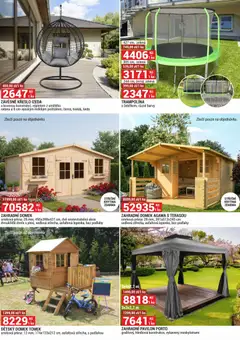 Náhled letáku Merkury Market leták od 01.04.2026 | Strana: 7 | Produkty: Zahradní domek, Trampolína, Křeslo, Barvy