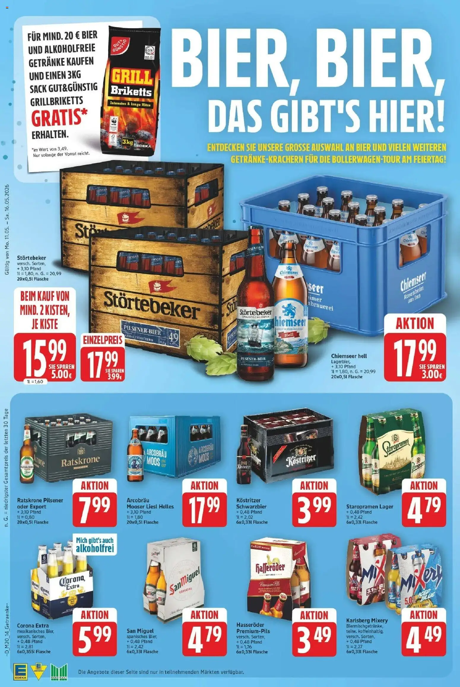 Marktkauf Prospekt Meppen	 – gültig ab 11.05.2026 | Seite: 14 | Produkte: Grill, Kostritzer, Bier, Hasseröder