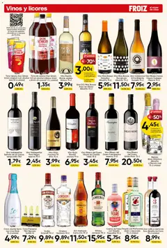 Vista previa Froiz folleto válido desde el 02.06.2026 | Página: 16 | Productos: Licor, Ron, Vino, Whisky