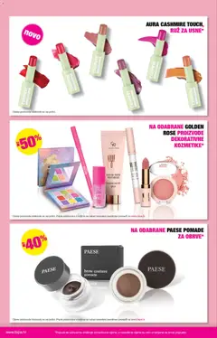 AURA CASHMIRE TOUCH, RUŽ ZA USNE*, Aura Cashmire Touch lipstick. - Pregled kataloga iz trgovine Bipa, vrijedi od 28.05.2026 | Stranica: 9