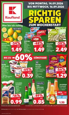 Kaufland Prospekt ab 14.09.2026 gültig