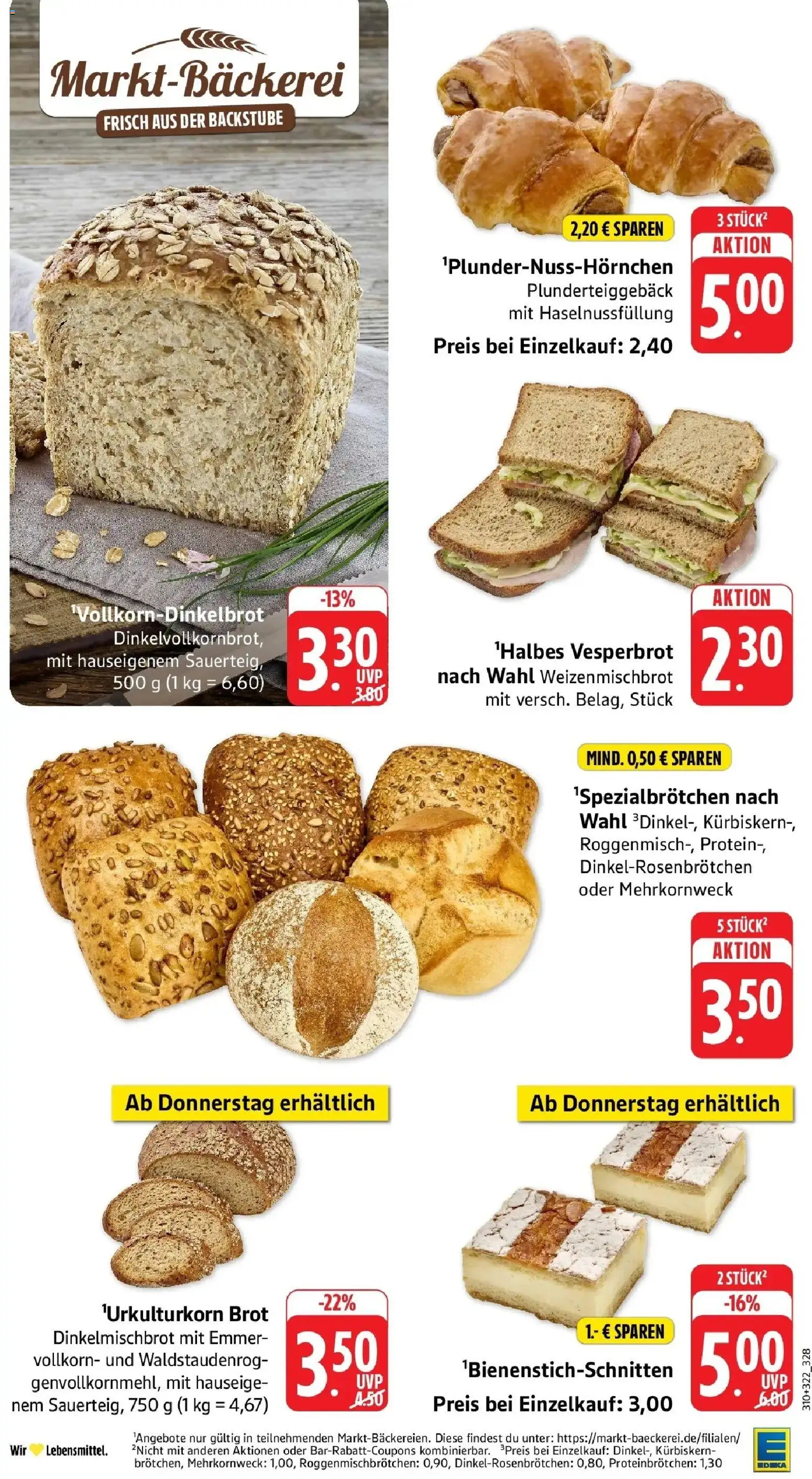 Edeka Prospekt Karlsruhe-Daxlanden (ab 07.09.2026) » Angebote Online | Seite: 14 | Produkte: Brot