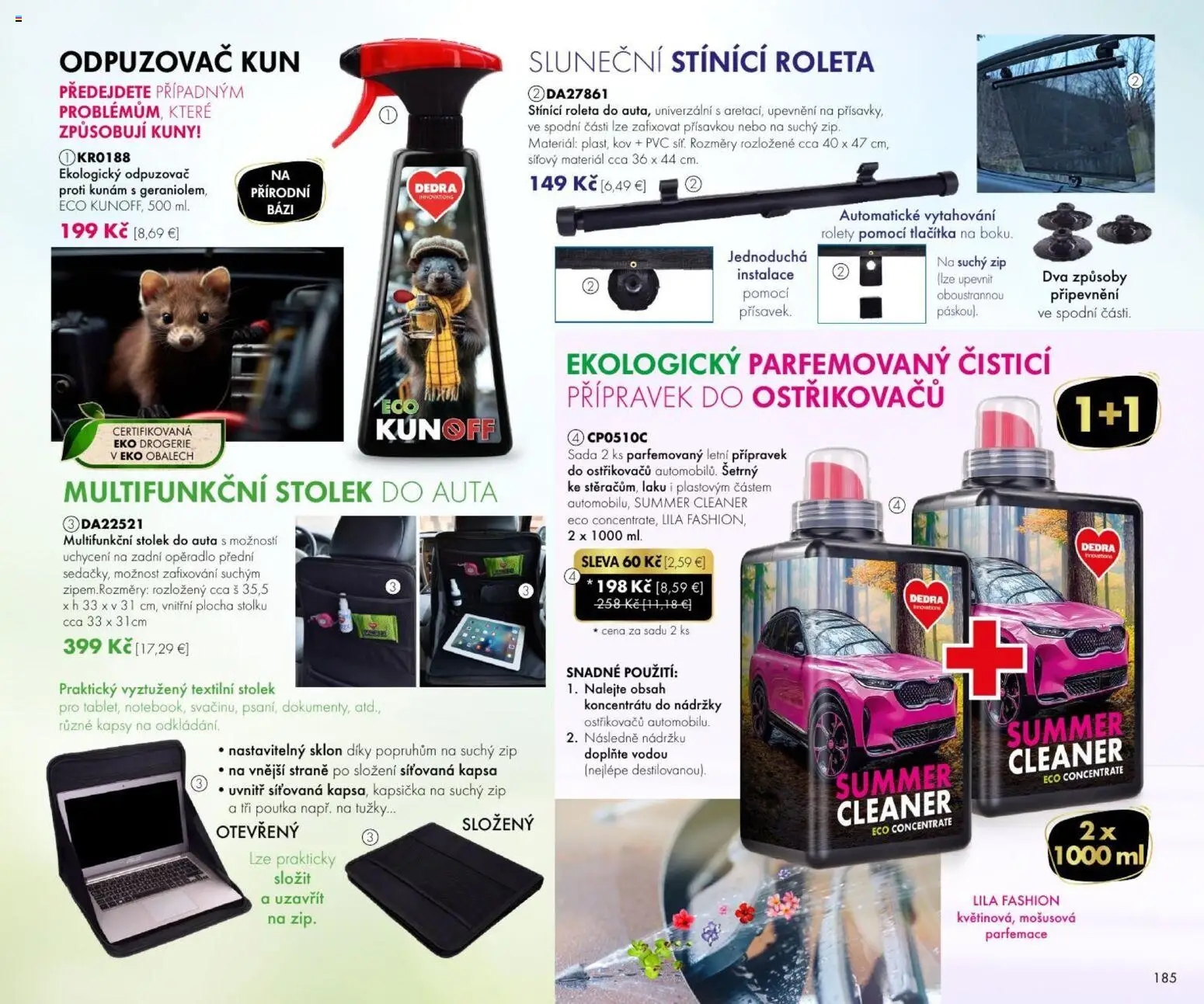 Nové Dedra akcie – leták je platný od 01.08.2026 | Strana: 85 | Produkty: Rolety