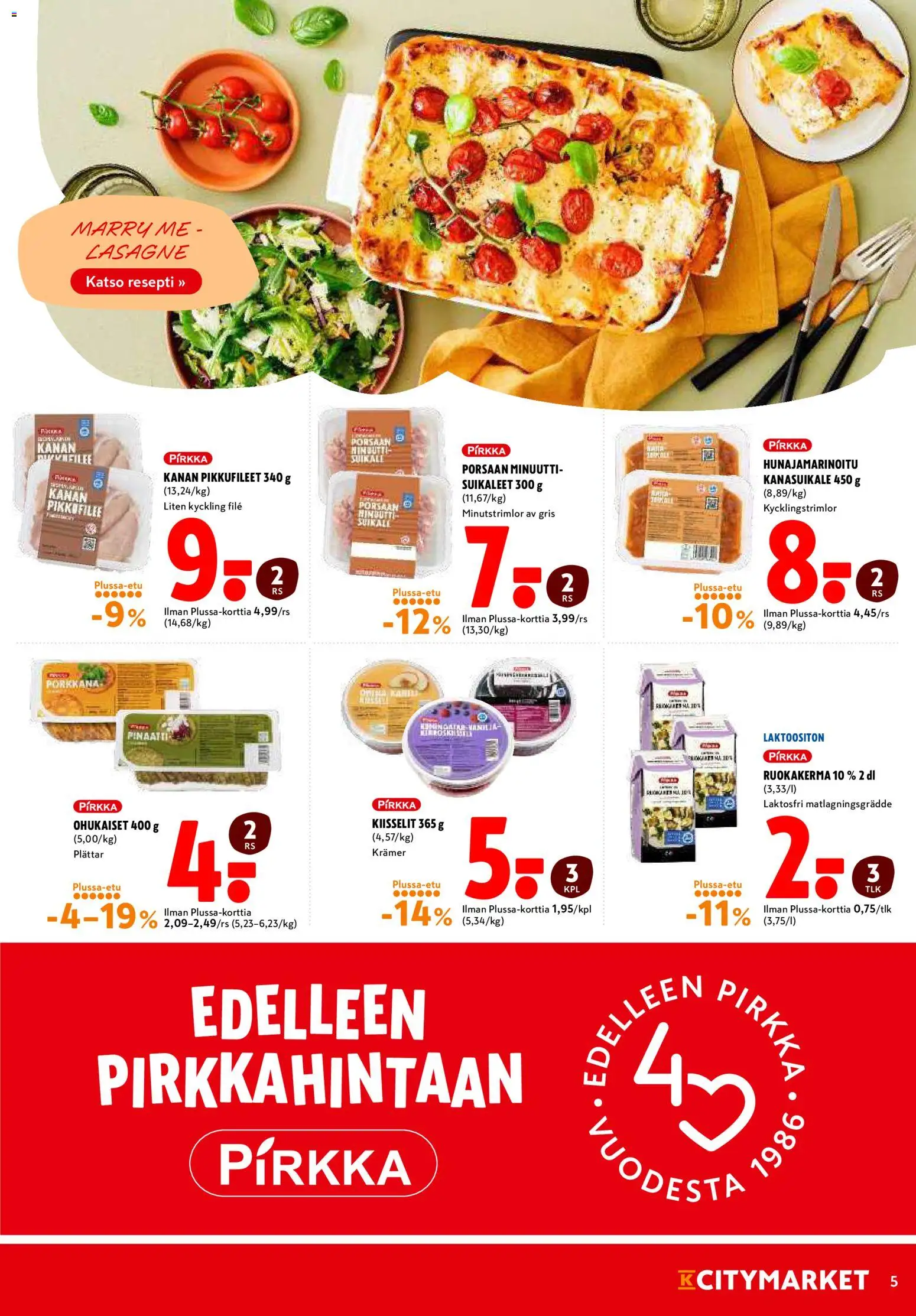 K-Citymarket tarjoukset – voimassa 26/10/2026 alkaen | Sivu: 5