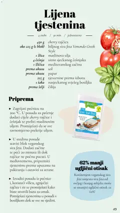 Lidl - Biraj biljno, jedi fino - Pregled kataloga iz trgovine Lidl, vrijedi od 25.10.2024 | Stranica: 49
