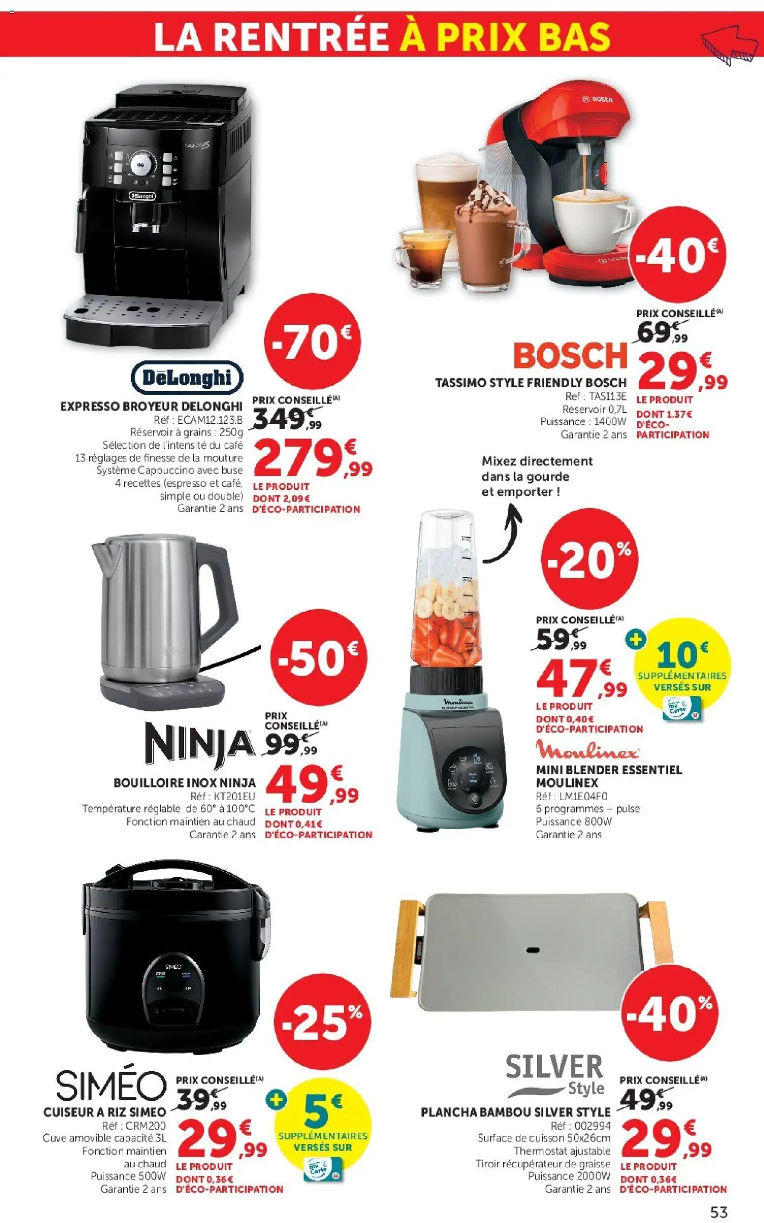 {H1} | Page: 53 | Produits: Cuiseur, Moulinex, Cuiseur a riz, Café