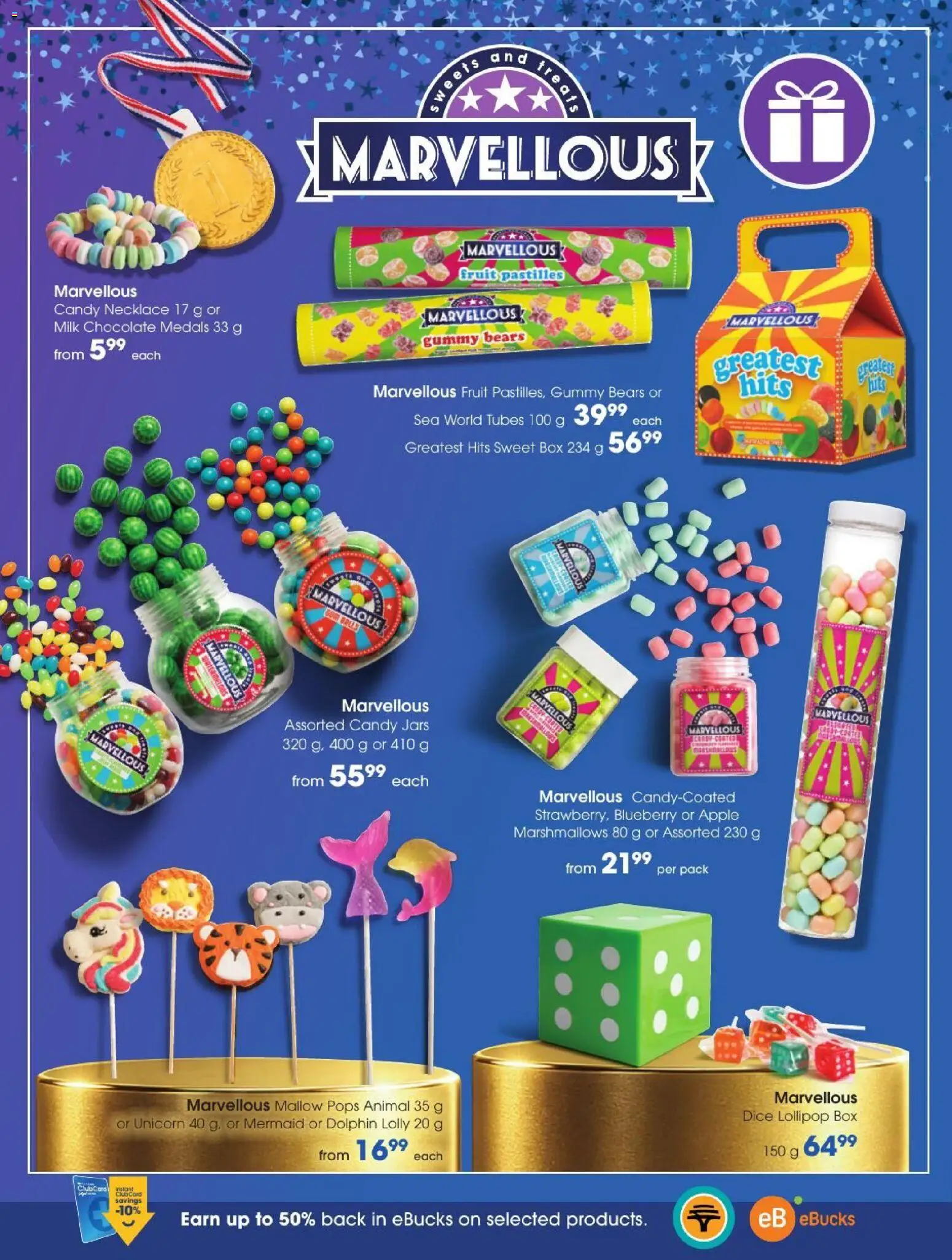 New Clicks catalogue – valid from 27/10/2026 | Page: 142 | Products: Sweets, Milk, Chocolate, Fruit
