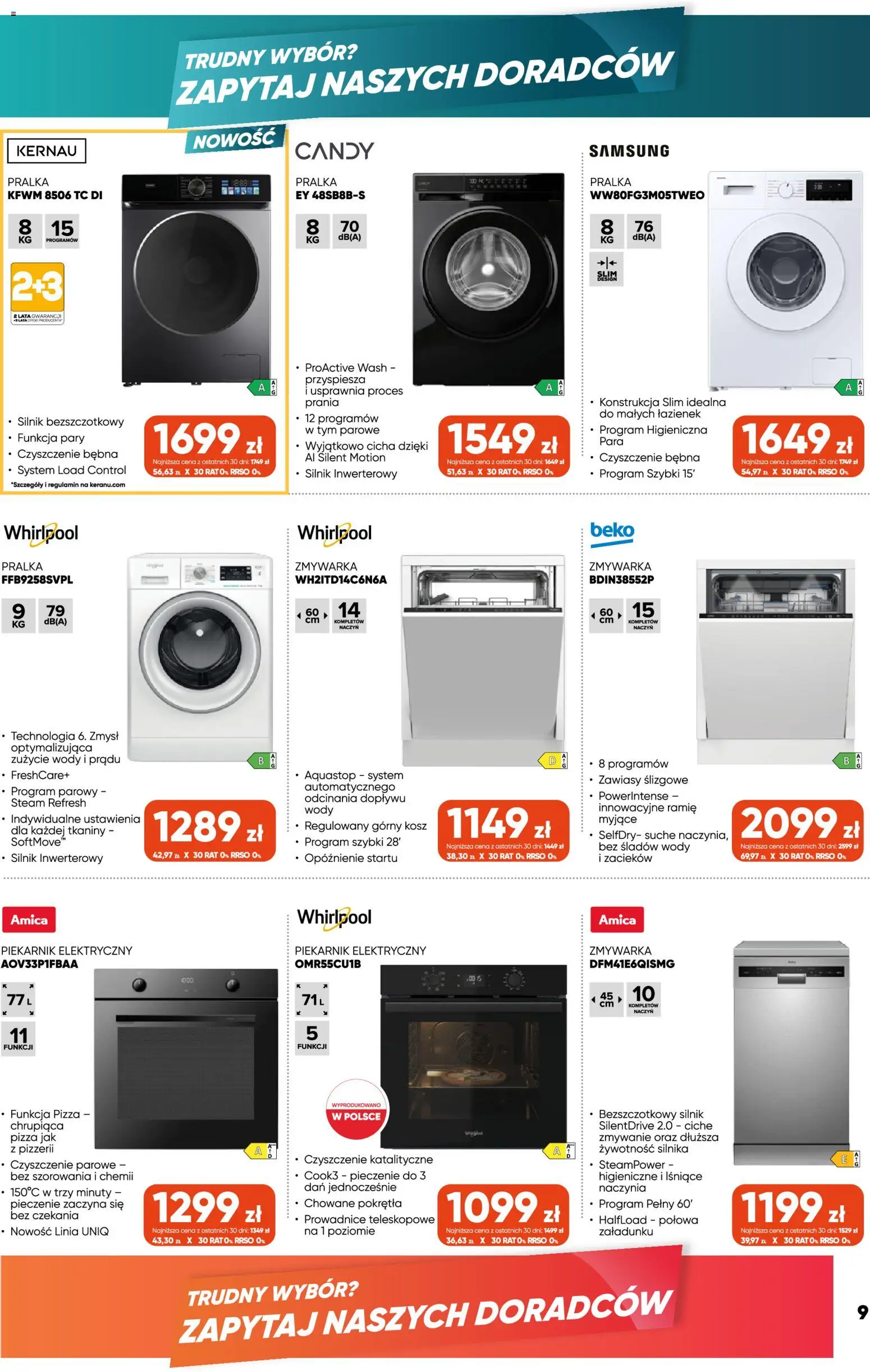 Max elektro Black Friday od 29.10.2026 | Strona: 9 | Produkty: Pralka, Piekarnik, Zmywarka, Pizza