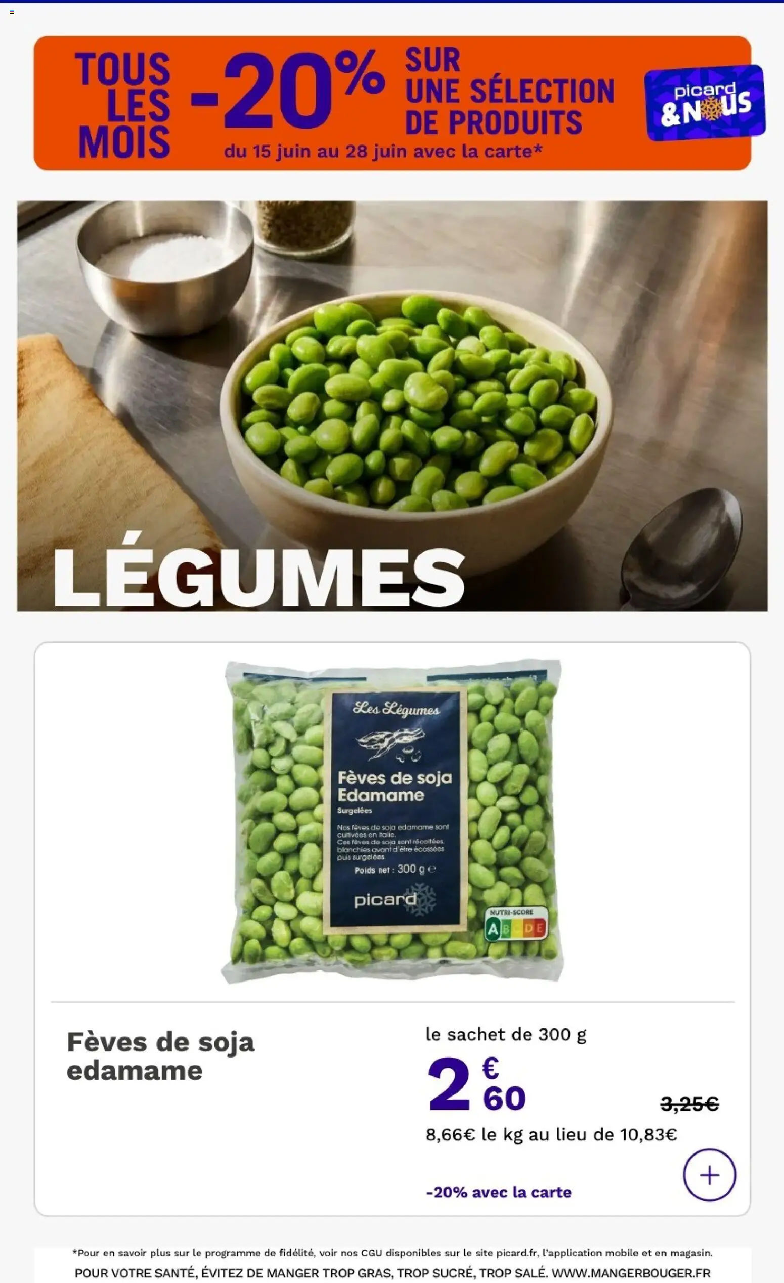 {H1} | Page: 21 | Produits: Poids, Edamame