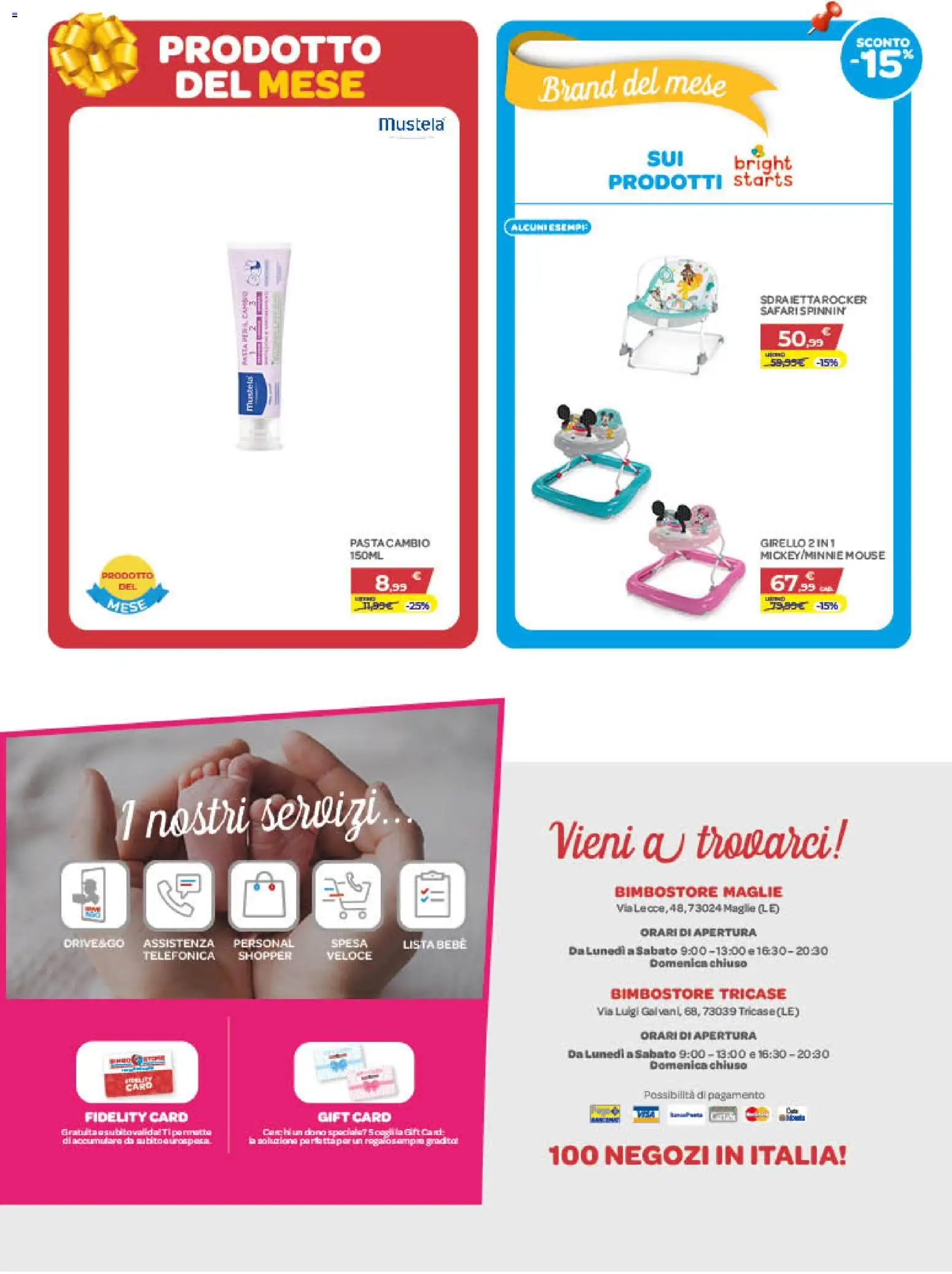 Volantino Bimbo store del 02/07/2026 | Pagina: 16 | Prodotti: Mouse, Girello