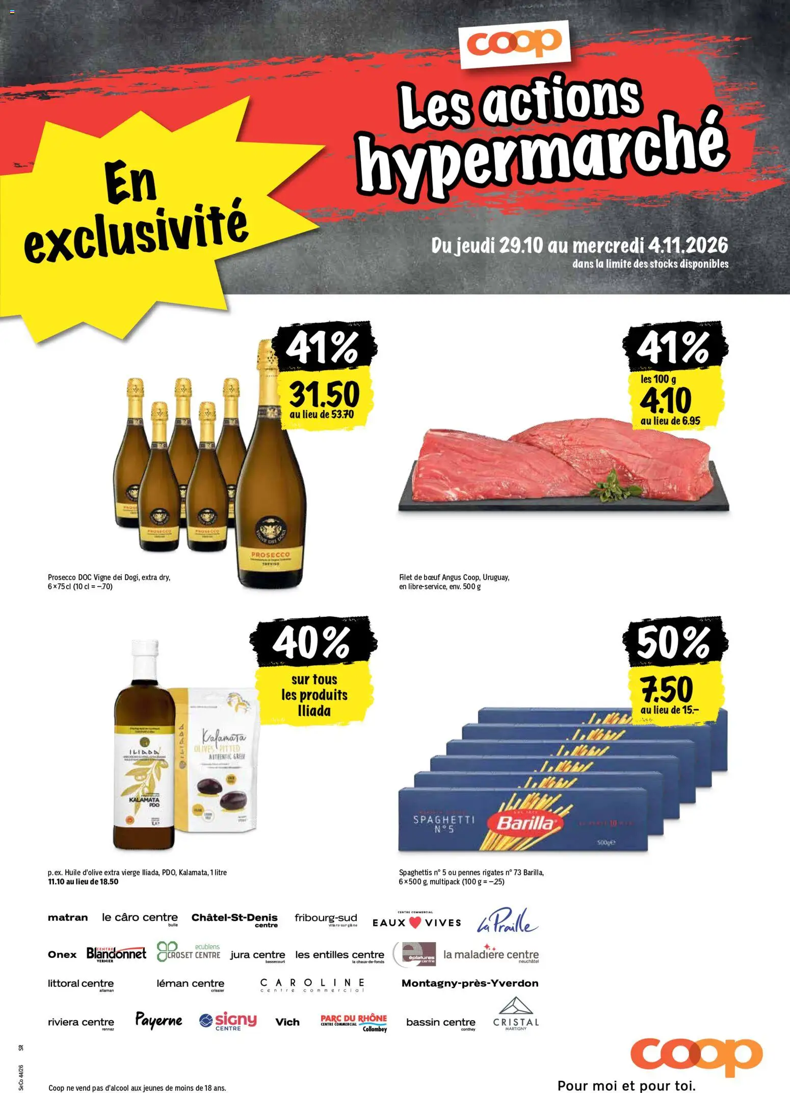 Coop aktionen FR – gültig ab 29.10.2026 | Seite: 21