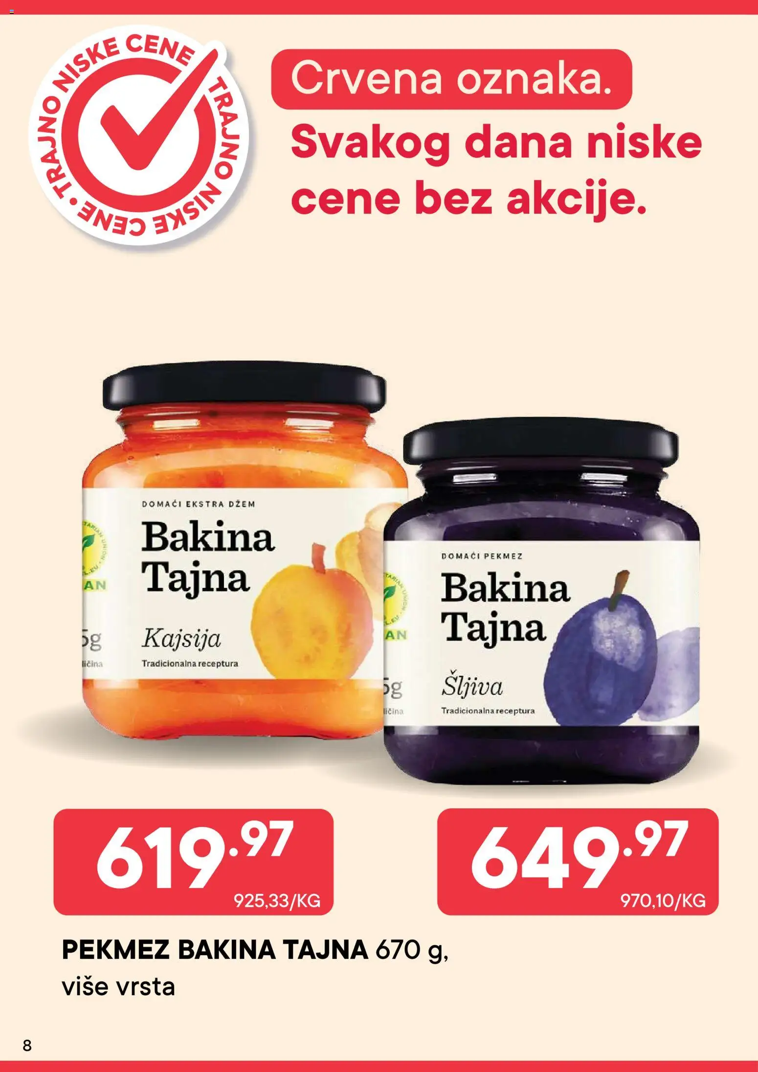 PerSu katalog - važi od 25.10.2026 | Strana: 8 | Proizvode: Dzem, Kajsija, Šljiva