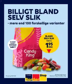 Bordershop - Tilbudsavis - Billigt bland selv slik gyldig fra 08/10/2026