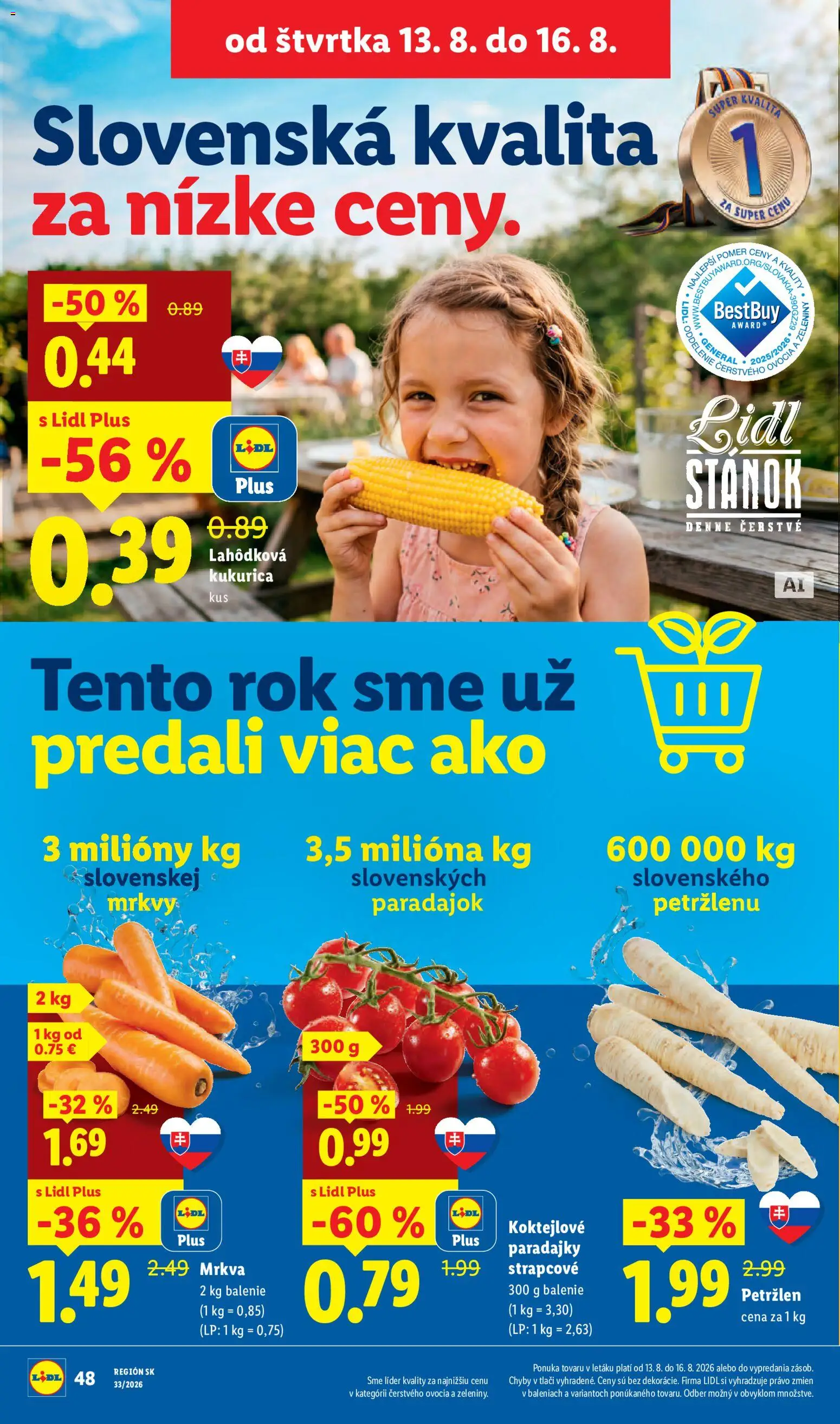 Nové Lidl akcie – leták je platný od 10.08.2026 | Strana: 64