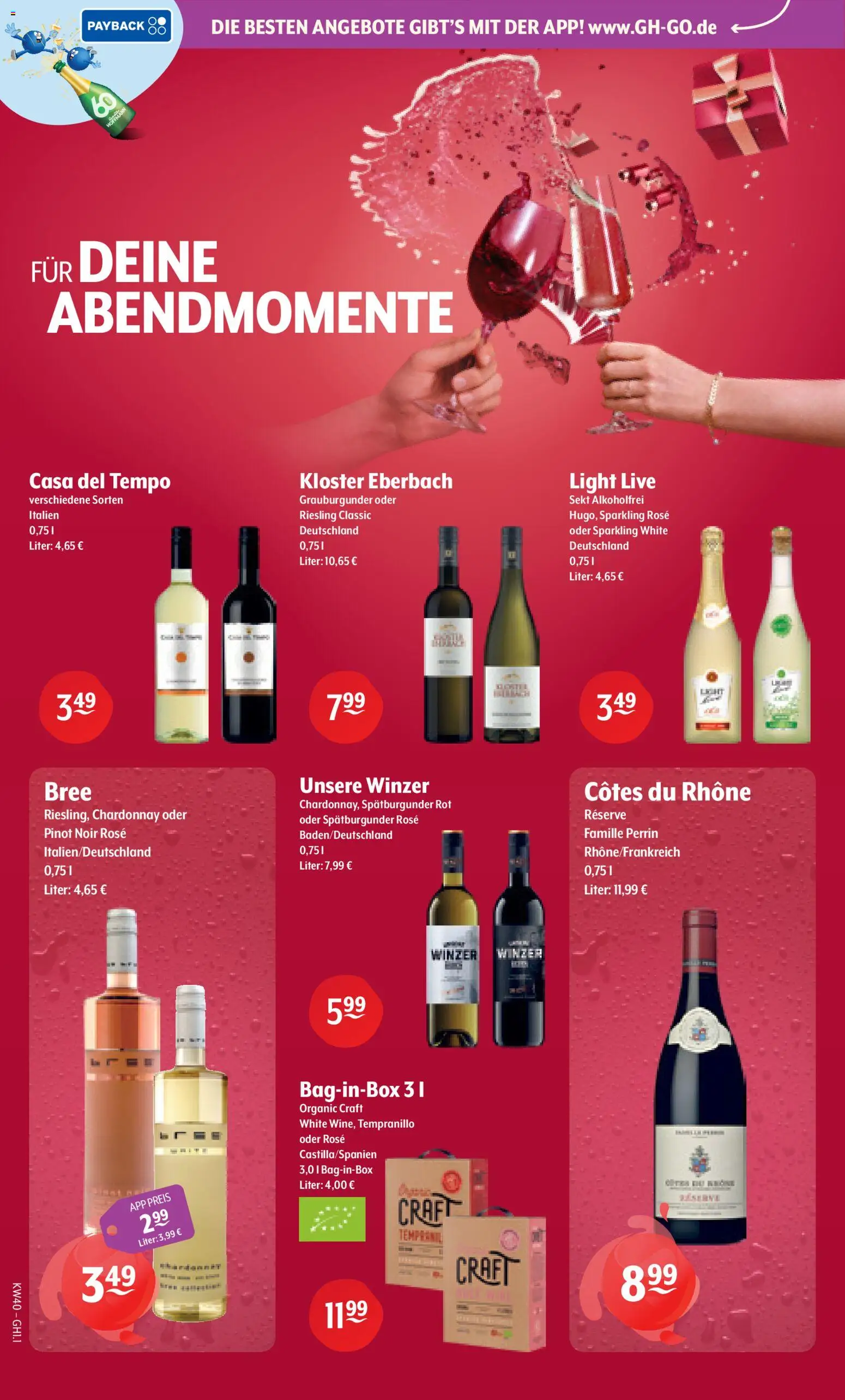 Getränke Hoffmann Prospekt – gültig ab 28.09.2026 | Seite: 4 | Produkte: Sekt, Bree, Tempo
