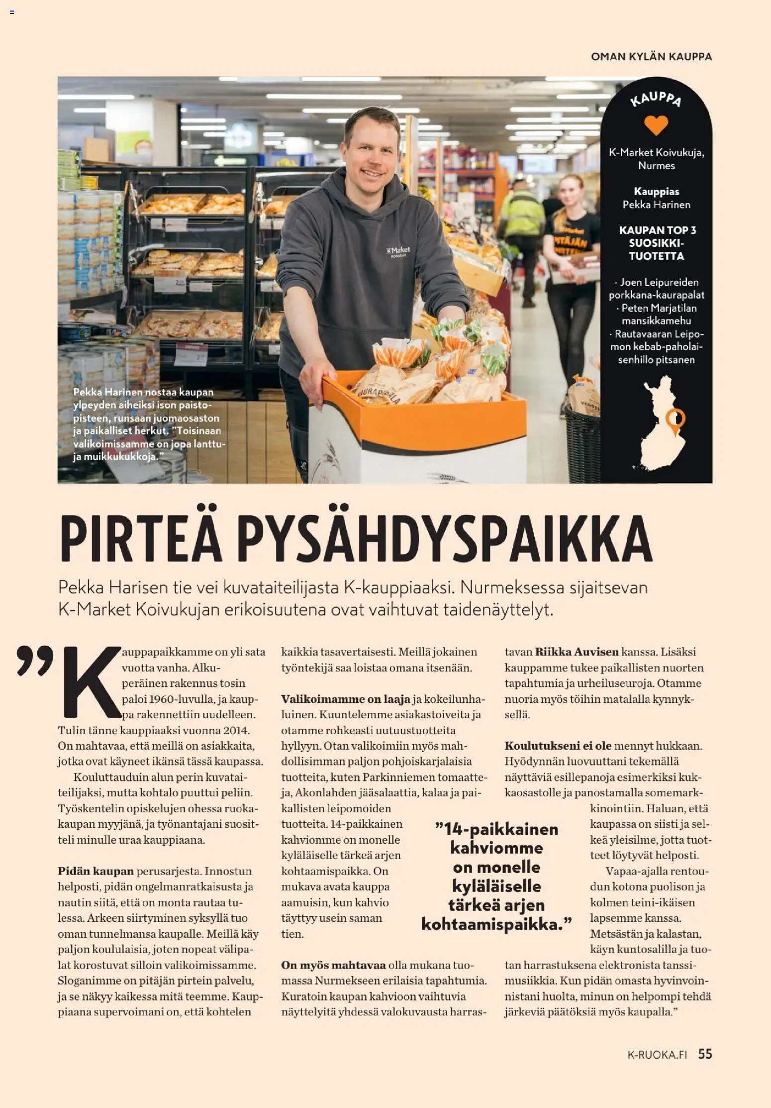 K-Market - K-Ruoka – voimassa 26/08/2026 alkaen | Sivu: 55 | Tuotteet: Lanttu