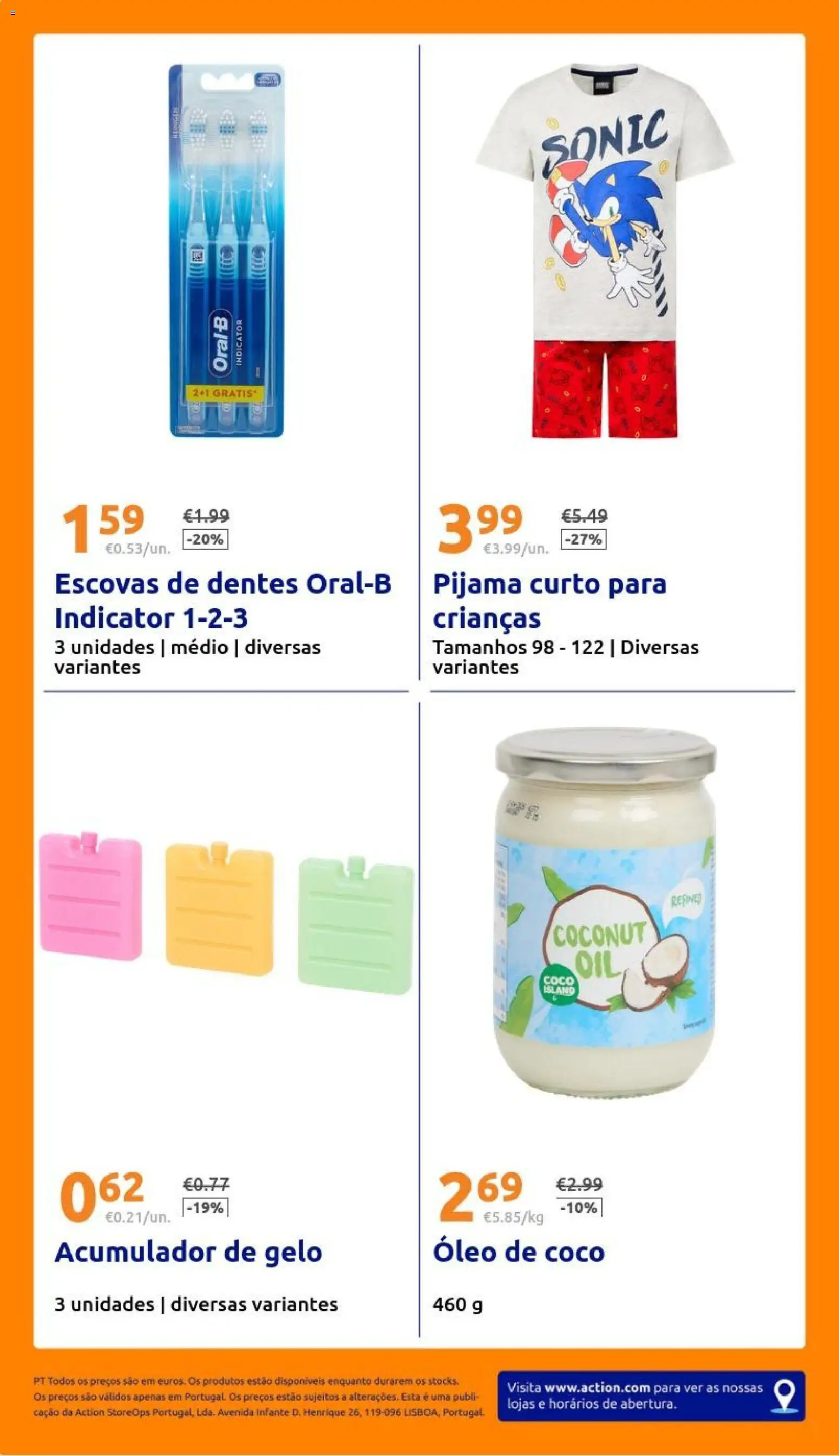 Action folheto │ válido de 08/07/2026 | Página: 18 | Produtos: Óleo