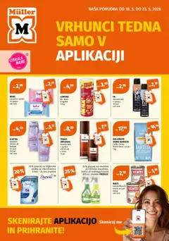 Müller katalog akcije – veljaven od 18.05.2026