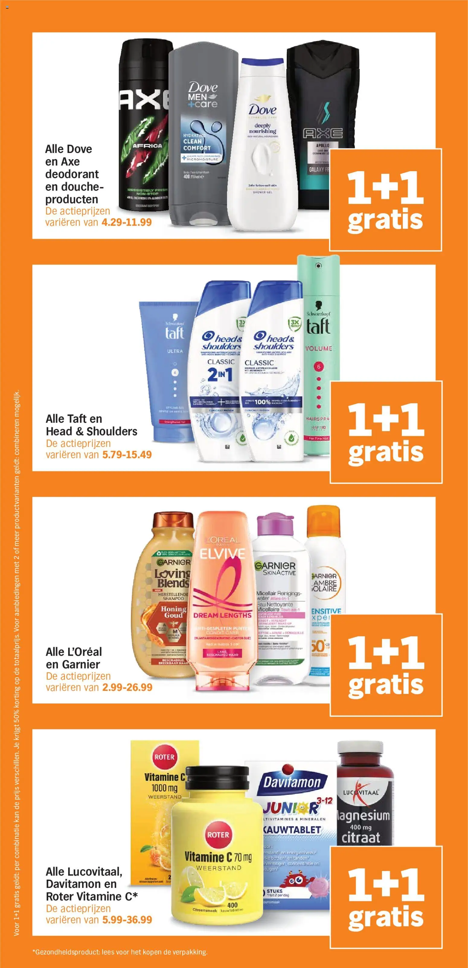 {H1} | Pagina: 34 | Producten: Deodorant, Douche, Shampoo, Vitamine C