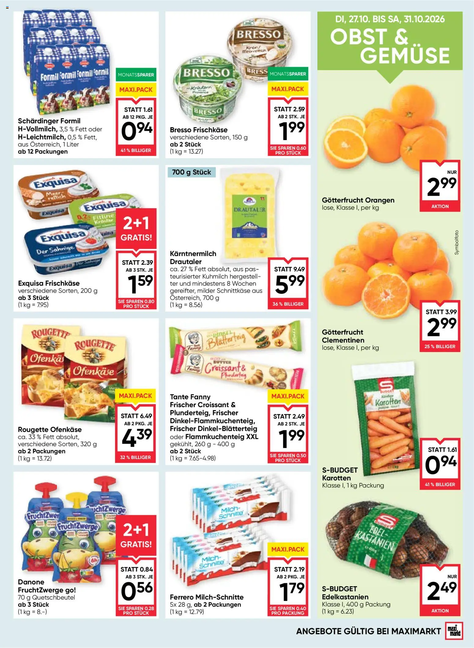 Maximarkt Flugblatt gültig ab 29.10.2026 | Seite: 9
