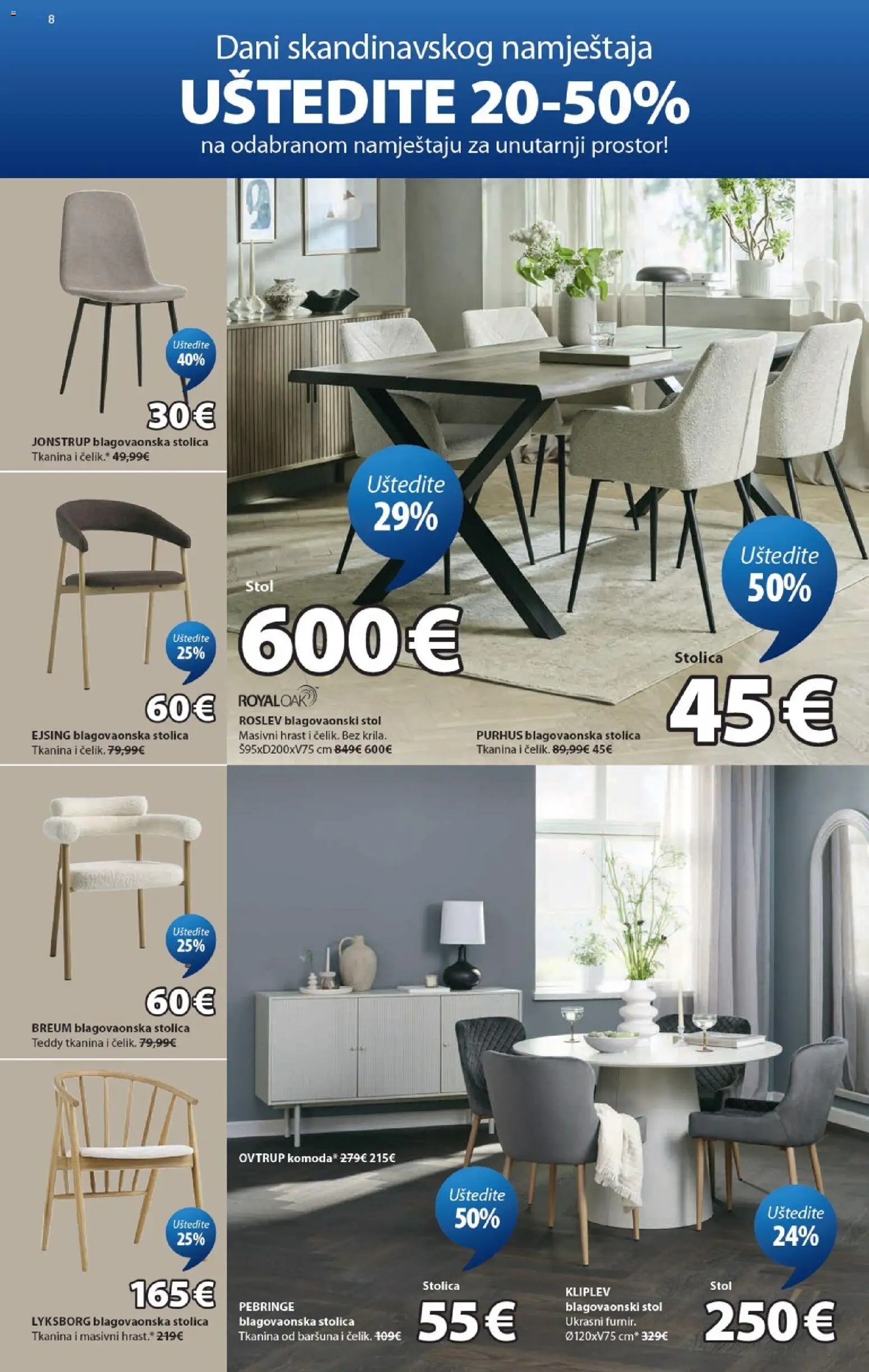 JYSK katalog | vrijedi od 09.09.2026 | Stranica: 8
