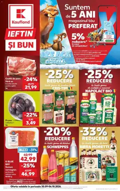 Ofertele Kaufland valabile de la 30.09.2026