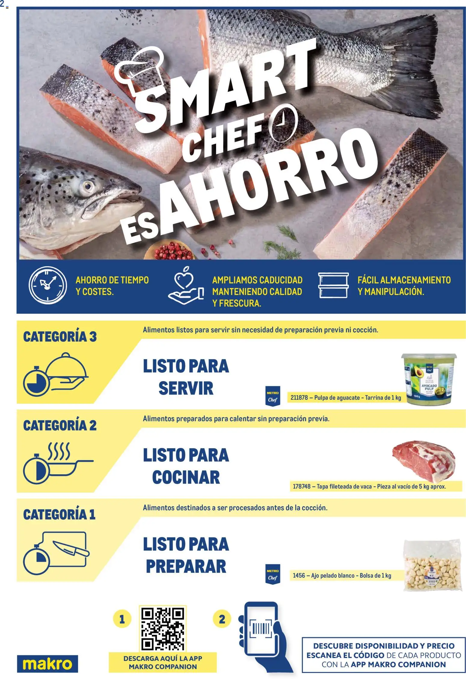Makro Smart Chef │ válido desde el 01/09/2026 | Página: 2 | Productos: Aguacate, Ajo, Bolsa, Alimentos