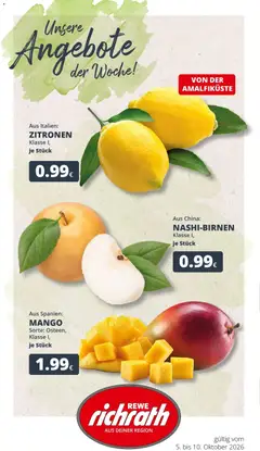 Rewe Prospekt Bergheim ab 05.10.2026 gültig