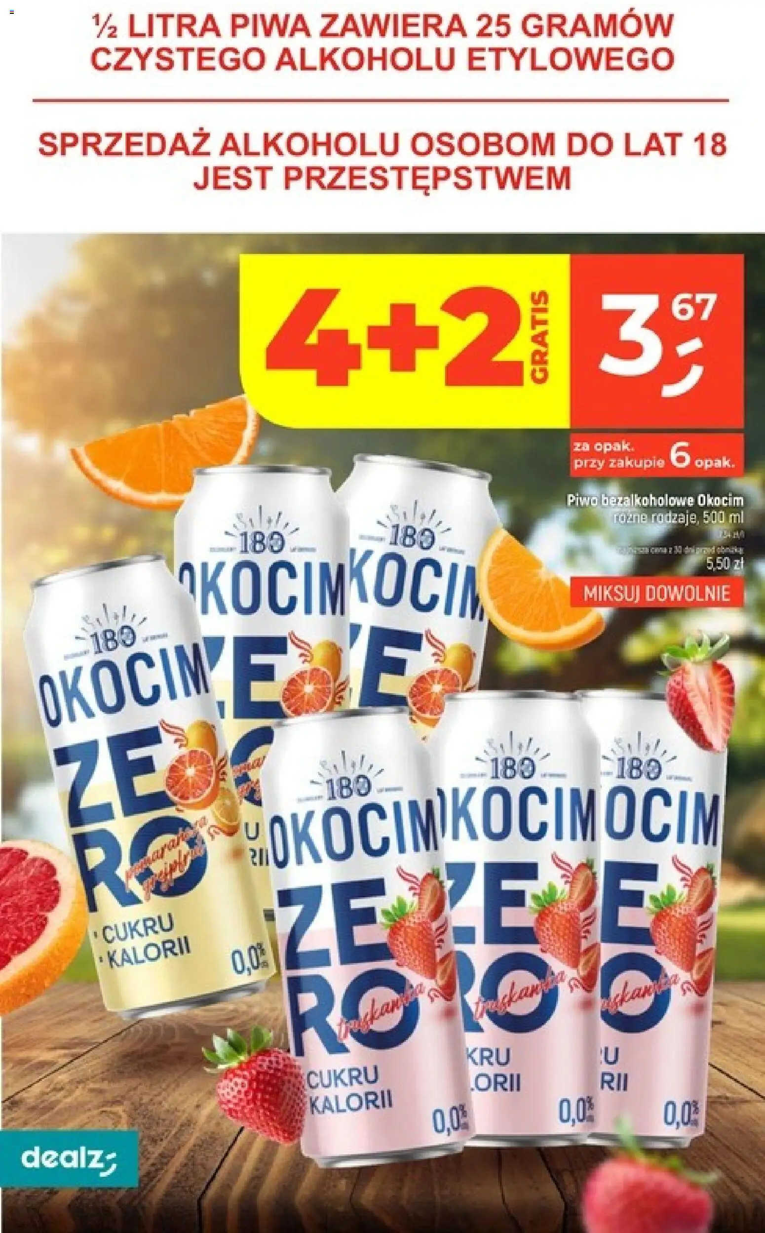 Dealz gazetka od 13.08.2026 | Strona: 24 | Produkty: Piwo bezalkoholowe, Piwo