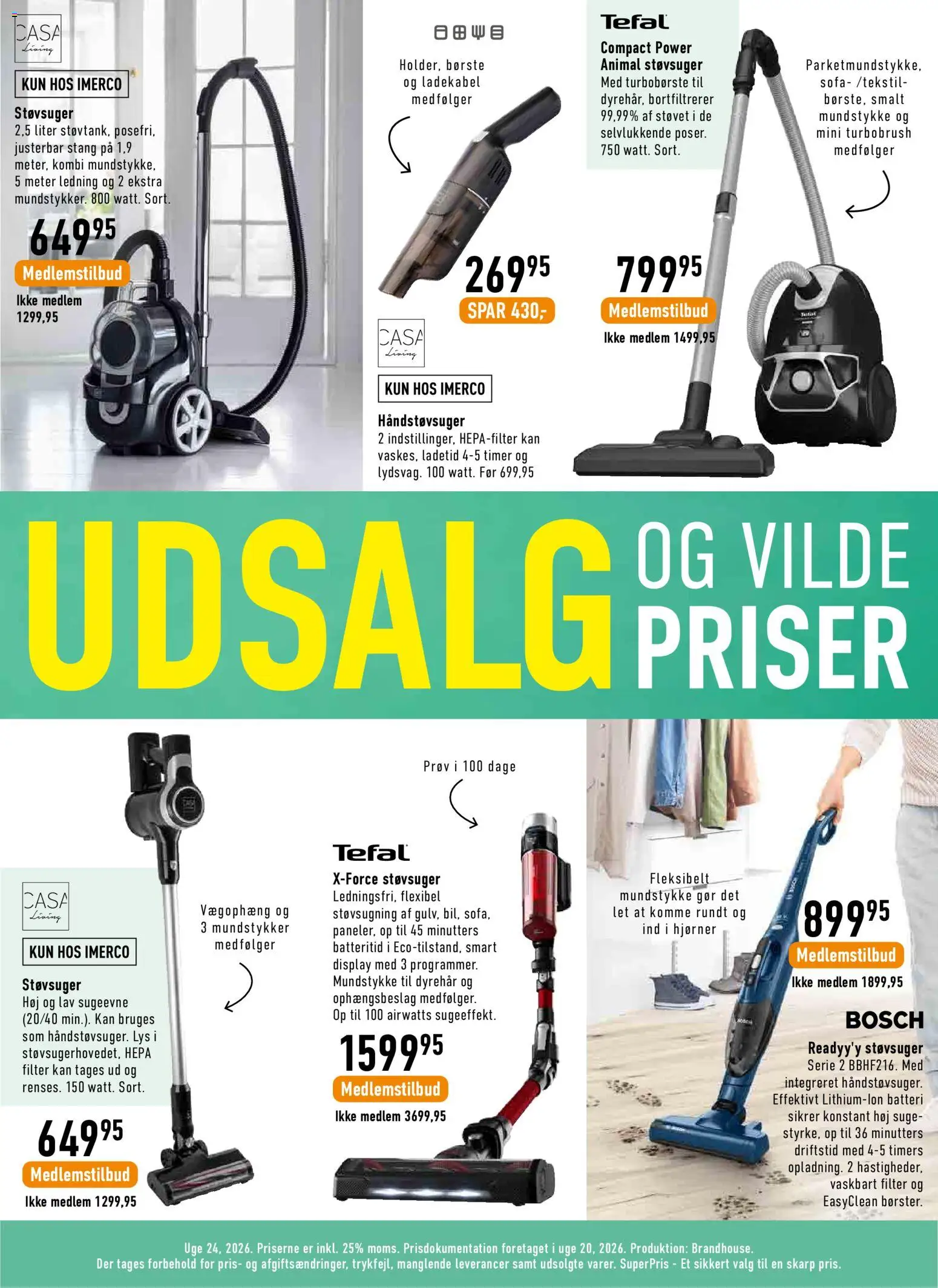 Imerco tilbudsavis – gyldig fra 04.06.2026 | Side: 16 | Produkter: Børste, Sofa, Søm, Batteri