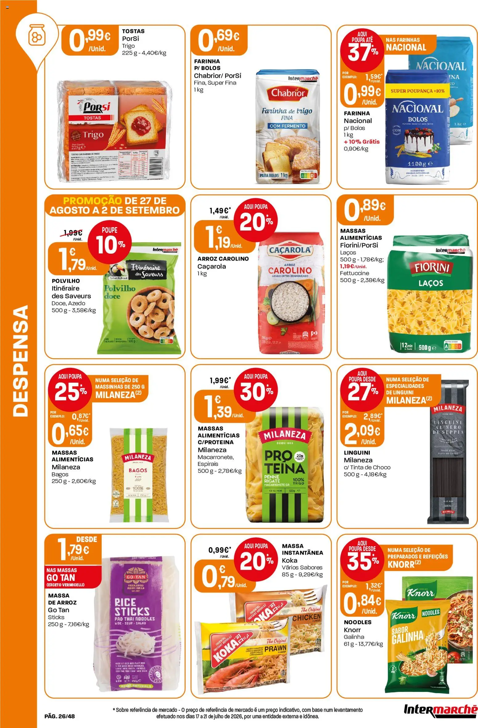 Intermarché folheto │ válido de 27/08/2026 | Página: 26