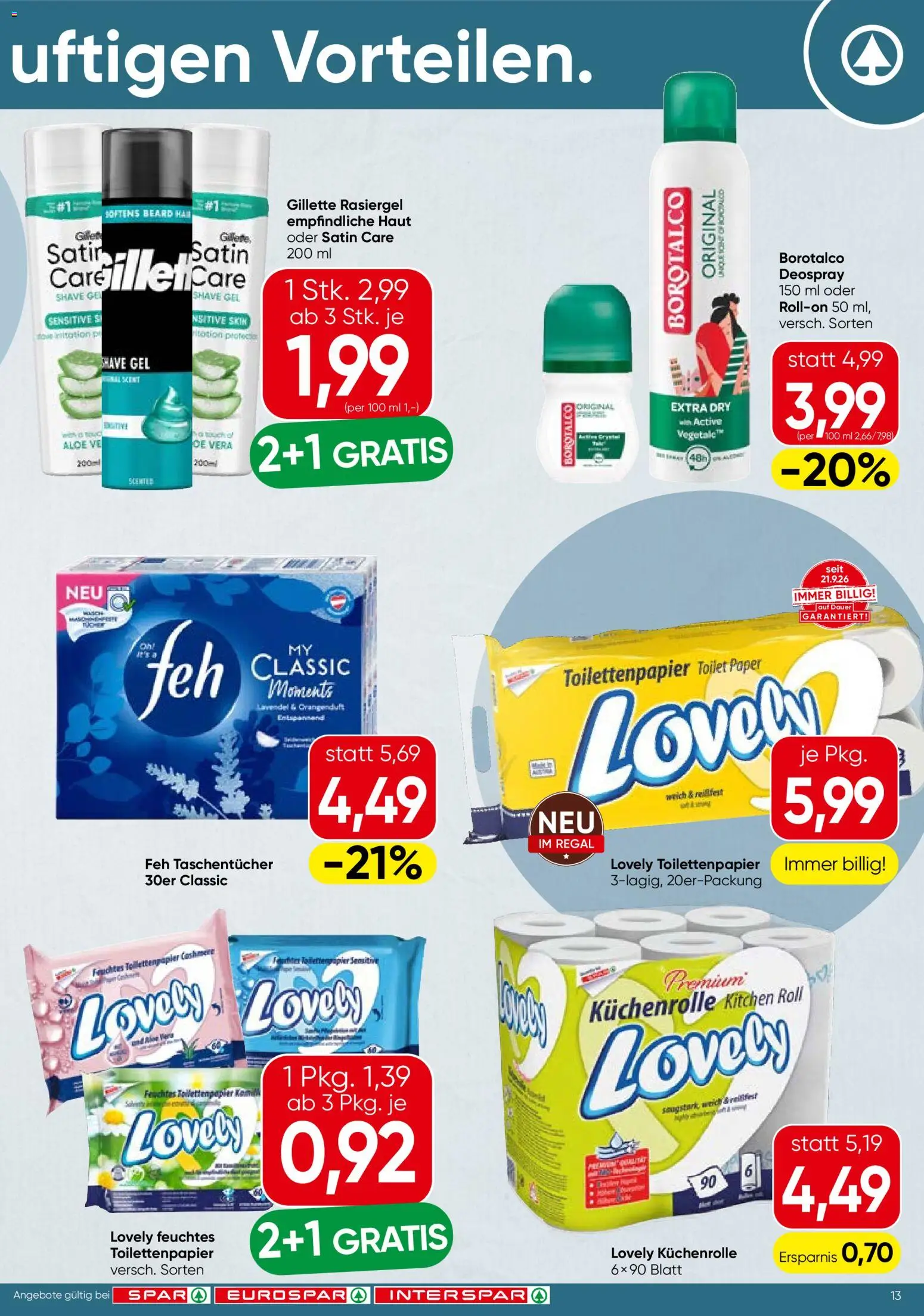 Spar Flugblatt gültig ab 15.10.2026 | Seite: 13