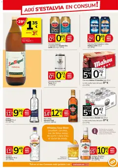 Vista previa Consum folleto válido desde el 23/07/2026 | Página: 15 | Productos: Ron, Cerveza, Ginebra, Vodka