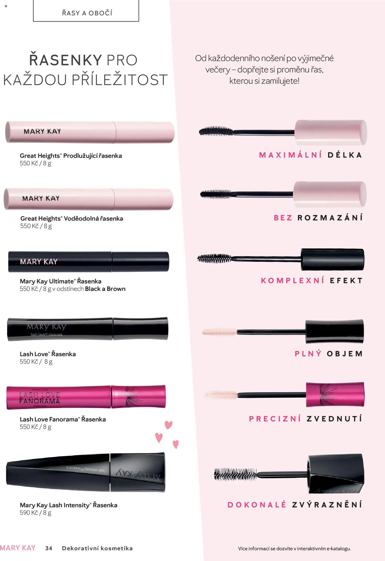 Mary Kay kniha o kráse od 01.07.2026 | Strana: 34 | Produkty: Řasenka