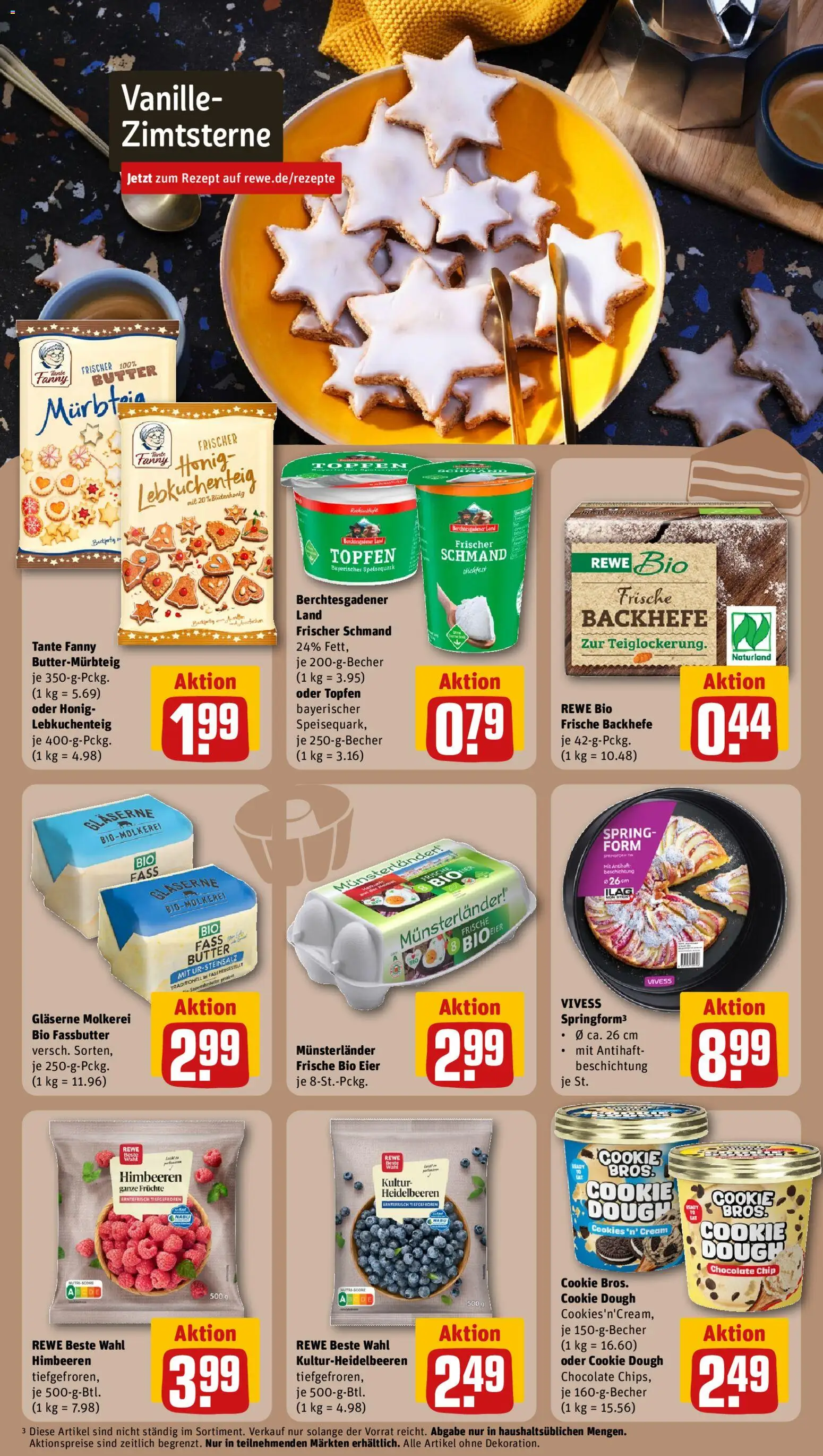 Rewe ihr Kaufpark Prospekt – gültig ab 02.11.2026 | Seite: 19 | Produkte: Butter, Eier, Vanille, Speisequark